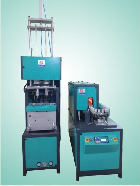 SPPE 2 litre semi automatic PET machine